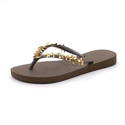 Havaianas Slim Leaves i brun