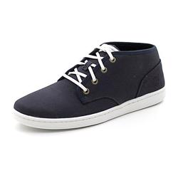 Timberland h�j canvas sneaker i navy