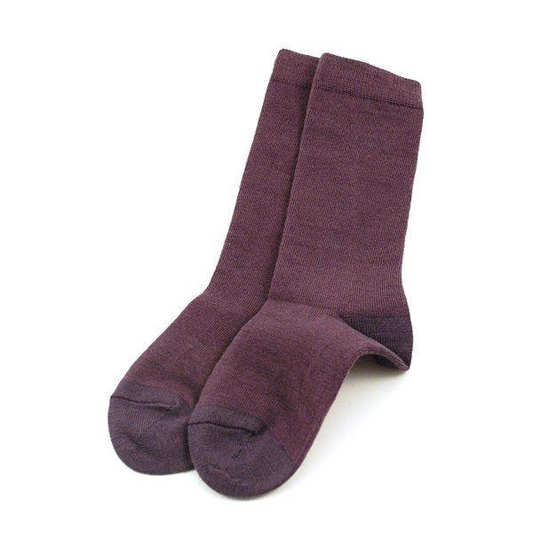 MP Str�mper Kn�str�mpe uld/bomuld i lilla
