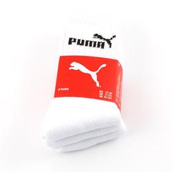 PUMA Sports Socks Hvid 3 pack